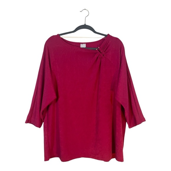 Chico’s Dolman Detail Top Size 3 - Picture 4 of 12